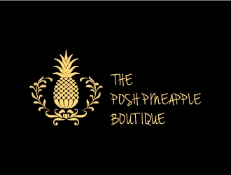 The Posh Pineapple Boutique logo design by twomindz