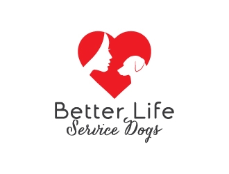 Better Life Service Dogs logo design by dhika