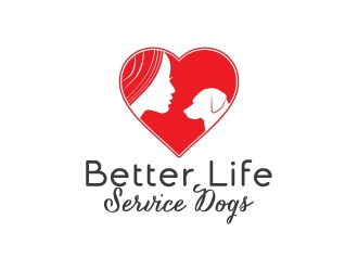 Better Life Service Dogs logo design by dhika