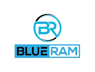Blue Ram logo design by Akhtar