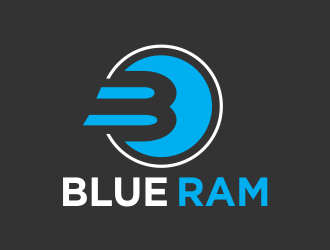 Blue Ram logo design by akhi