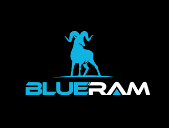 Blue Ram logo design by kunejo