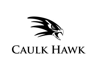 Caulk Hawk logo design by KJam