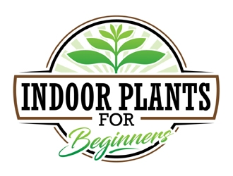 Indoor Plants for Beginners logo design by MAXR