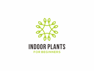 Indoor Plants for Beginners logo design by gusth!nk