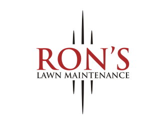Ron’s Lawn Maintenance  logo design by rief