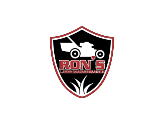 Ron’s Lawn Maintenance  logo design by oke2angconcept