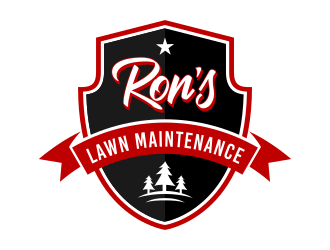 Ron’s Lawn Maintenance  logo design by Dakon