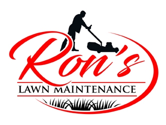 Ron’s Lawn Maintenance  logo design by MAXR