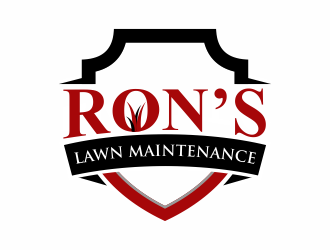 Ron’s Lawn Maintenance  logo design by ingepro