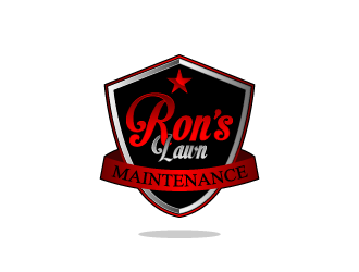 Ron’s Lawn Maintenance  logo design by fastsev
