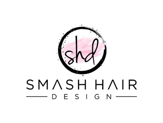 Smash Hair Design logo design by ndaru