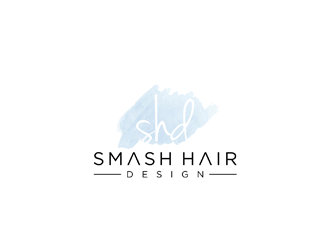 Smash Hair Design logo design by ndaru
