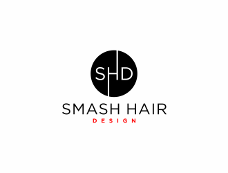 Smash Hair Design logo design by ammad
