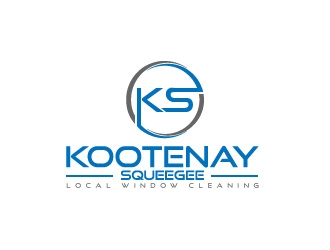 Kootenay Squeegee logo design by Akhtar