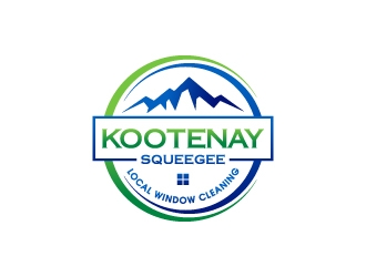 Kootenay Squeegee logo design by jishu