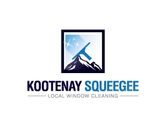 Kootenay Squeegee logo design by zakdesign700