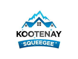 Kootenay Squeegee logo design by Wanddesign