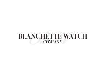 Blanchette Watch Company logo design by Greenlight