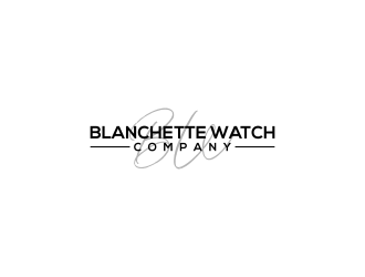 Blanchette Watch Company logo design by RIANW