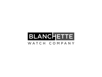 Blanchette Watch Company logo design by p0peye