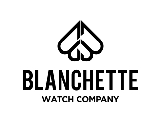 Blanchette Watch Company logo design by cikiyunn