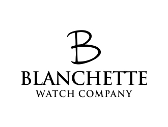 Blanchette Watch Company logo design by cikiyunn