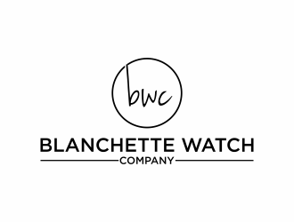 Blanchette Watch Company logo design by hopee
