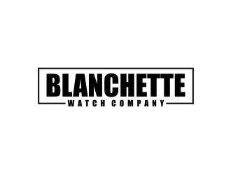 Blanchette Watch Company logo design by agil
