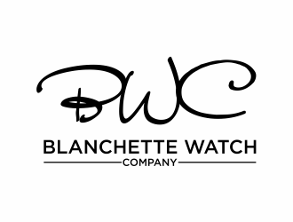 Blanchette Watch Company logo design by hopee