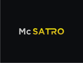 McSatro logo design by .::ngamaz::.