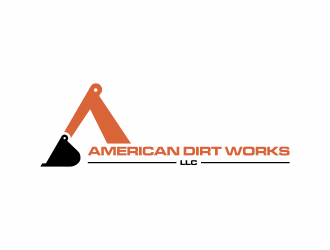 American Dirt Works LLC logo design by hopee