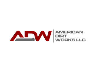 American Dirt Works LLC logo design by p0peye