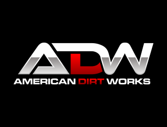 American Dirt Works LLC logo design by hidro