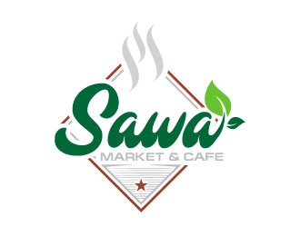 Sawa Market & Cafe  logo design by uttam