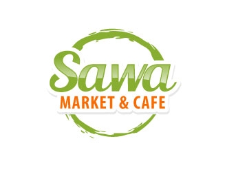 Sawa Market & Cafe  logo design by uttam