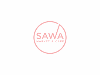 Sawa Market & Cafe  logo design by hopee