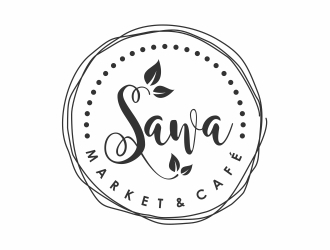 Sawa Market & Cafe  logo design by Eko_Kurniawan
