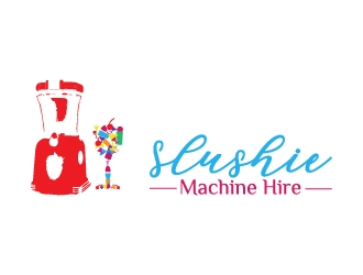 slushie machine hire logo design by twomindz