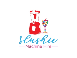 slushie machine hire logo design by twomindz