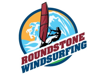 Roundstone Windsurfing logo design by Suvendu