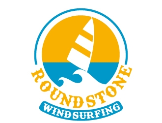 Roundstone Windsurfing logo design by uttam