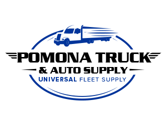 Pomona Truck & Auto Supply - Universal Fleet Supply logo design by BeDesign