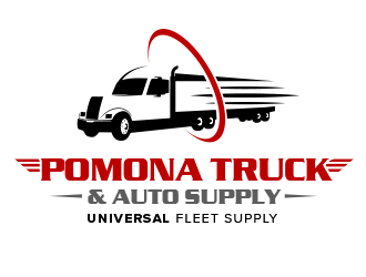 Pomona Truck & Auto Supply - Universal Fleet Supply logo design by BeDesign