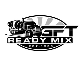 GFT Ready Mix  logo design by DreamLogoDesign