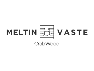 CrabWood   / company name: Meltin Vaste logo design by Gravity