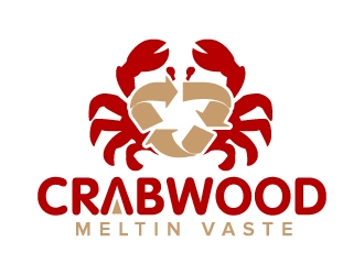 CrabWood   / company name: Meltin Vaste logo design by jaize