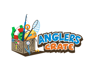 Anglers Crate logo design by ramapea