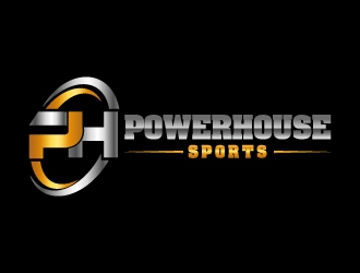 Powerhouse Sports logo design by Erasedink