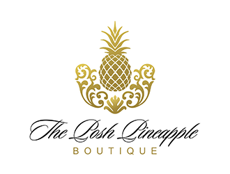 The Posh Pineapple Boutique logo design by logolady